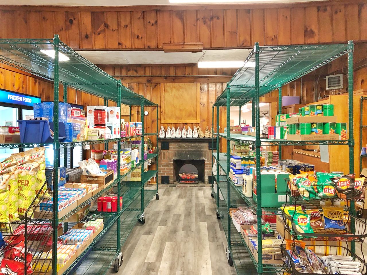 THE FULL RENOVATION OF THE PITTSFORD FOOD SHELF IS NOW COMPLETE. The